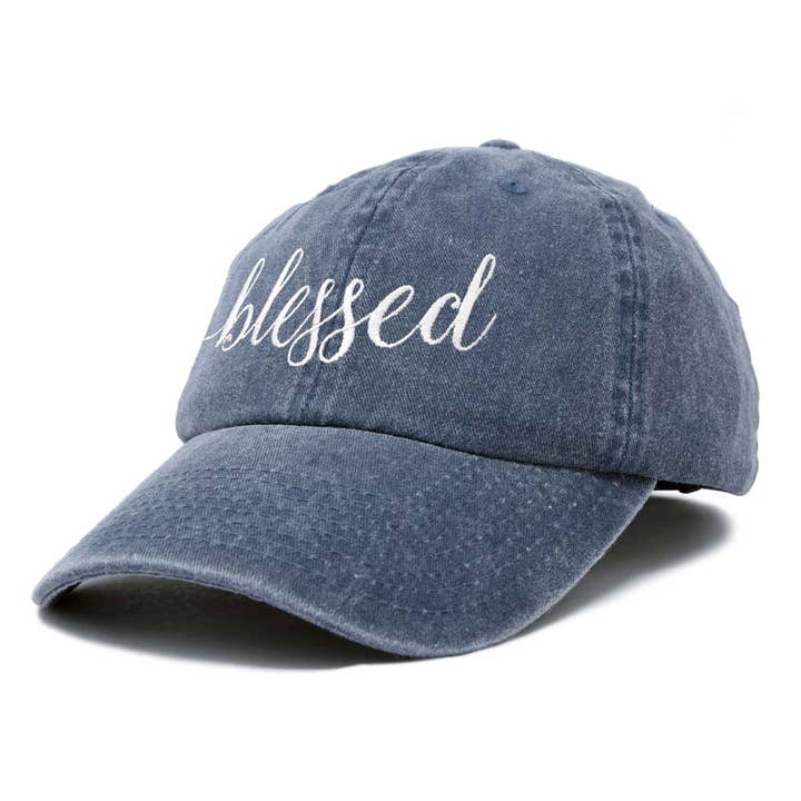 Dalix - Wholesale Baseball Cap - Women's - DALIX Blessed Women's Baseball Cap Soft Cotton Dad Hat114