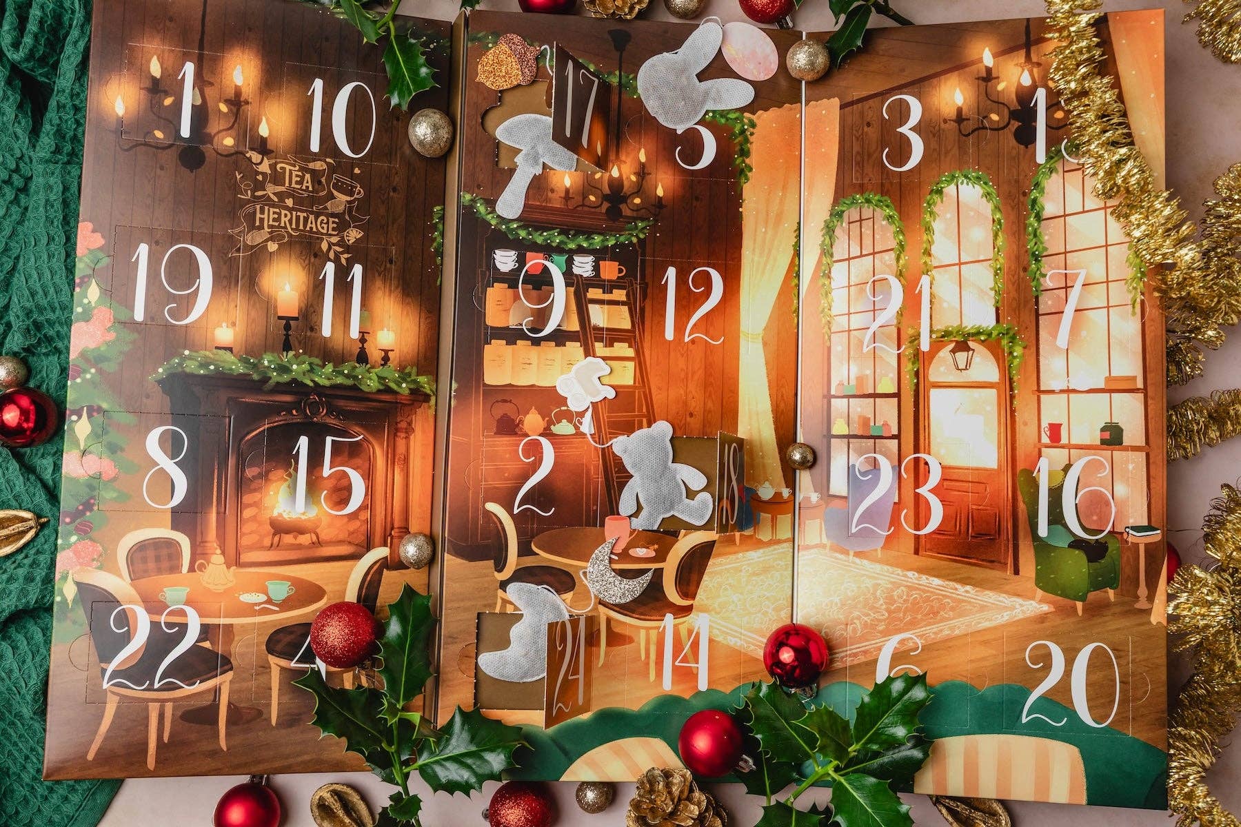 Tea Heritage – wholesale Adventskalender – Ekologisk Adventskalender Te - Jul - Min lilla stuga4