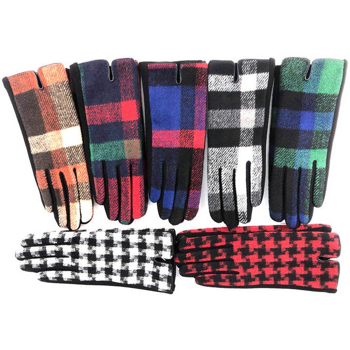 Ole - Wholesale Gloves - Women's - Lattice Wooled Glove GL00243