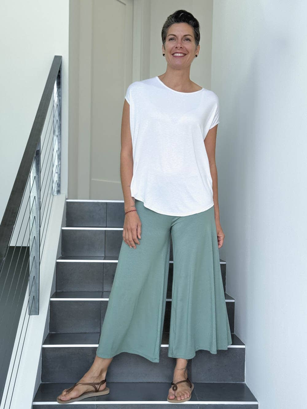 CARAUCCI - Wholesale Pants - Women's - Cropped Flare Pants21