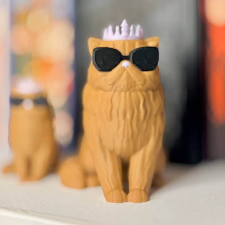 3d Printed Princess Donut inspired Bookshelf Decor for wholesale by Awfullynerdy.co