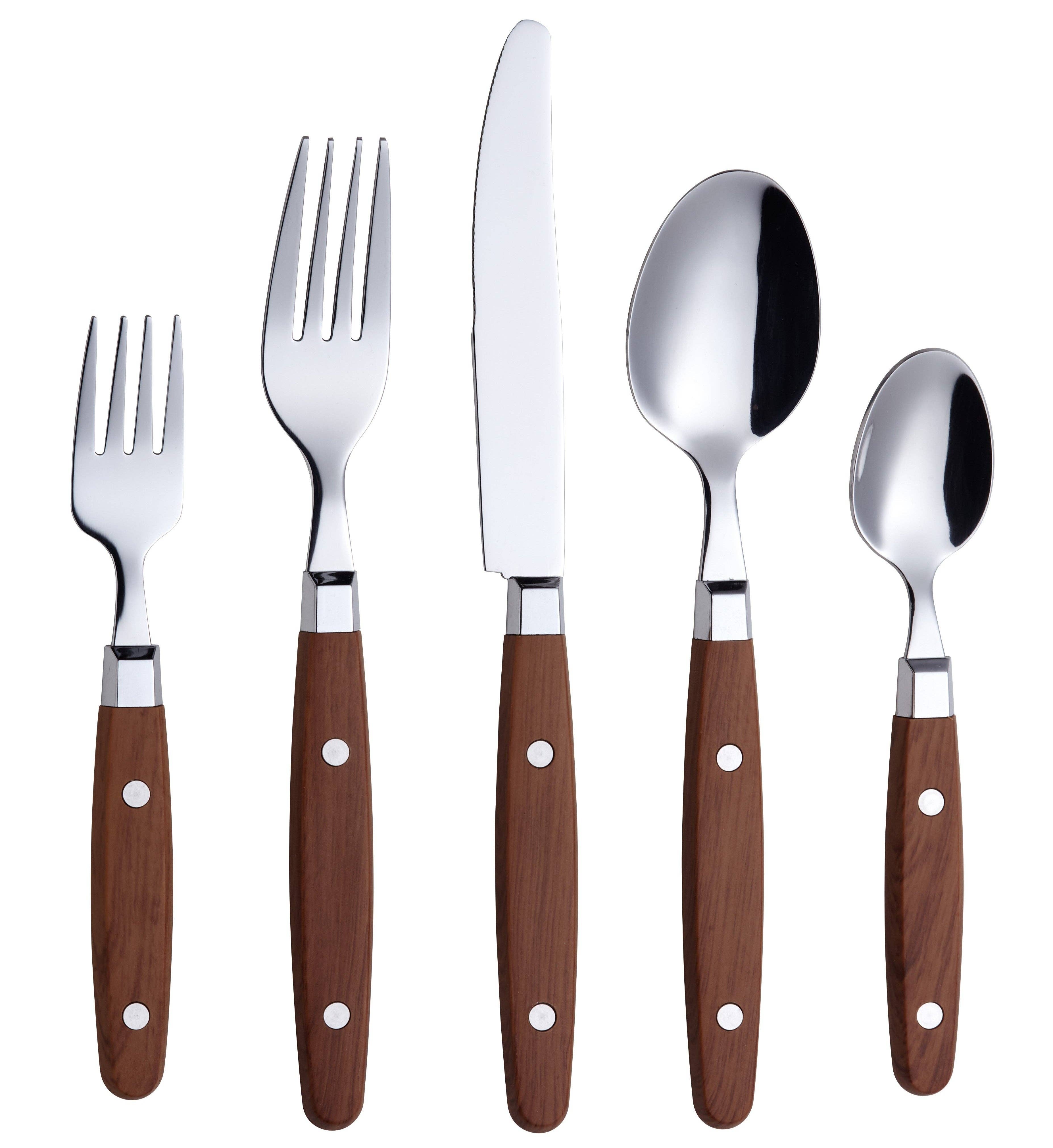 ANNOVA - Venta al por mayor Conjunto de cubiertos - Juego de Cubiertos Retro ANNOVA de 20 Piezas50