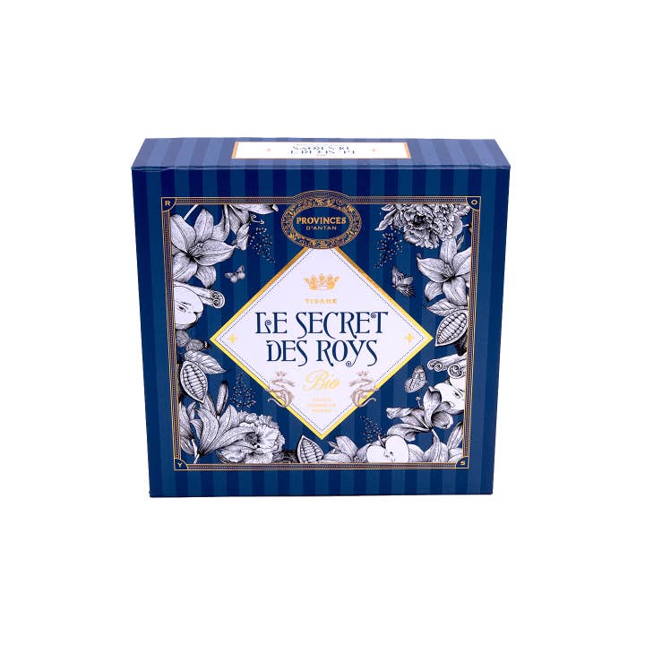 PROVENCE D'ANTAN - Wholesale Health/Detox Tea - Organic Secret of the Kings Herbal Tea* - Magnetic Box - 20 Sachets3