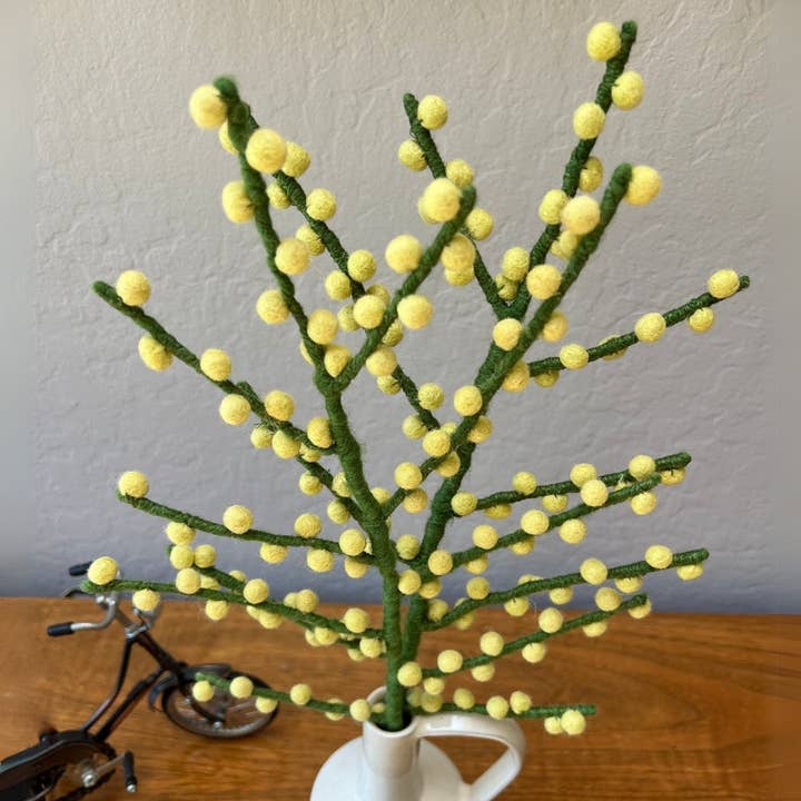 Humble Hilo - Wholesale Artificial Flowers - Humble Hilo Handmade Felt Flowers, Berry Stems24