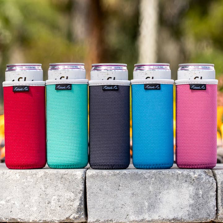 Slim Can Koozies for Slim Seltzers, & Beers - (Packs of 5) for wholesale by Current Co.