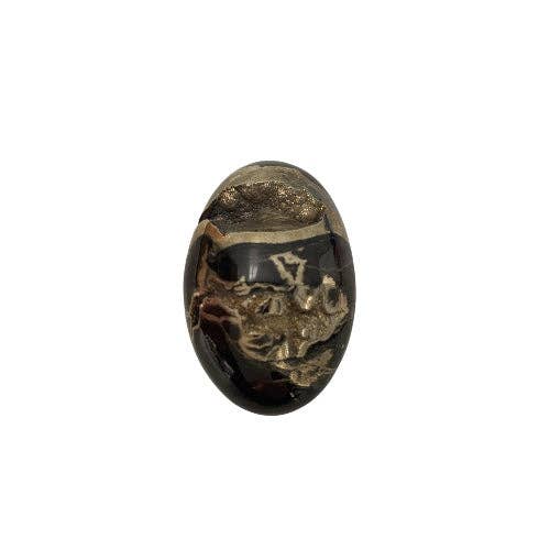 Alliz Trading - Wholesale Spiritual stone/crystal - Pyritised Ammonite Cabochon
