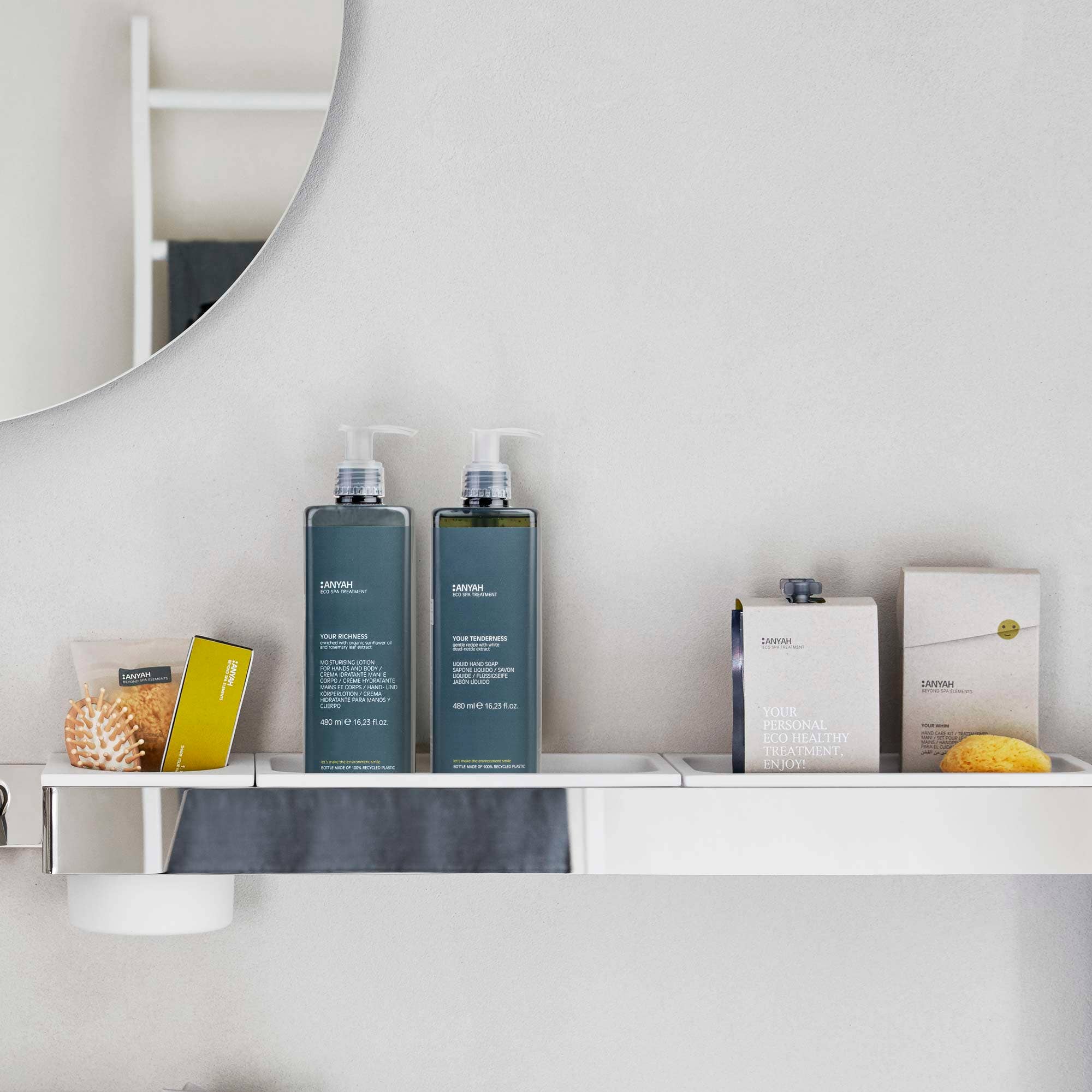 GFL Cosmetics - Wholesale Shampoo & Conditioner Set - Anyah Conditioner (1.01 Fluid Ounce) - 200Pack5