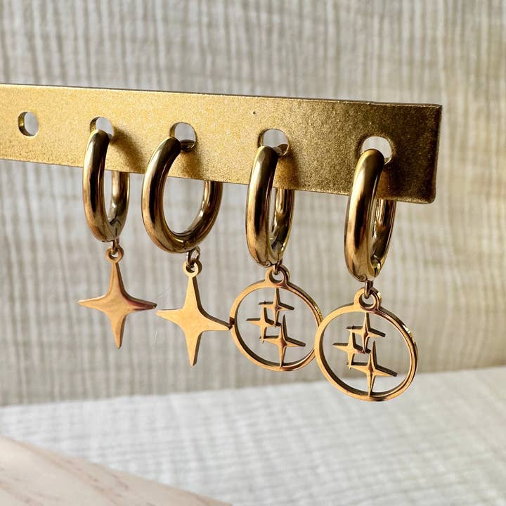 Estrellas de bucles para venta al por mayor de Perles & Pinpin