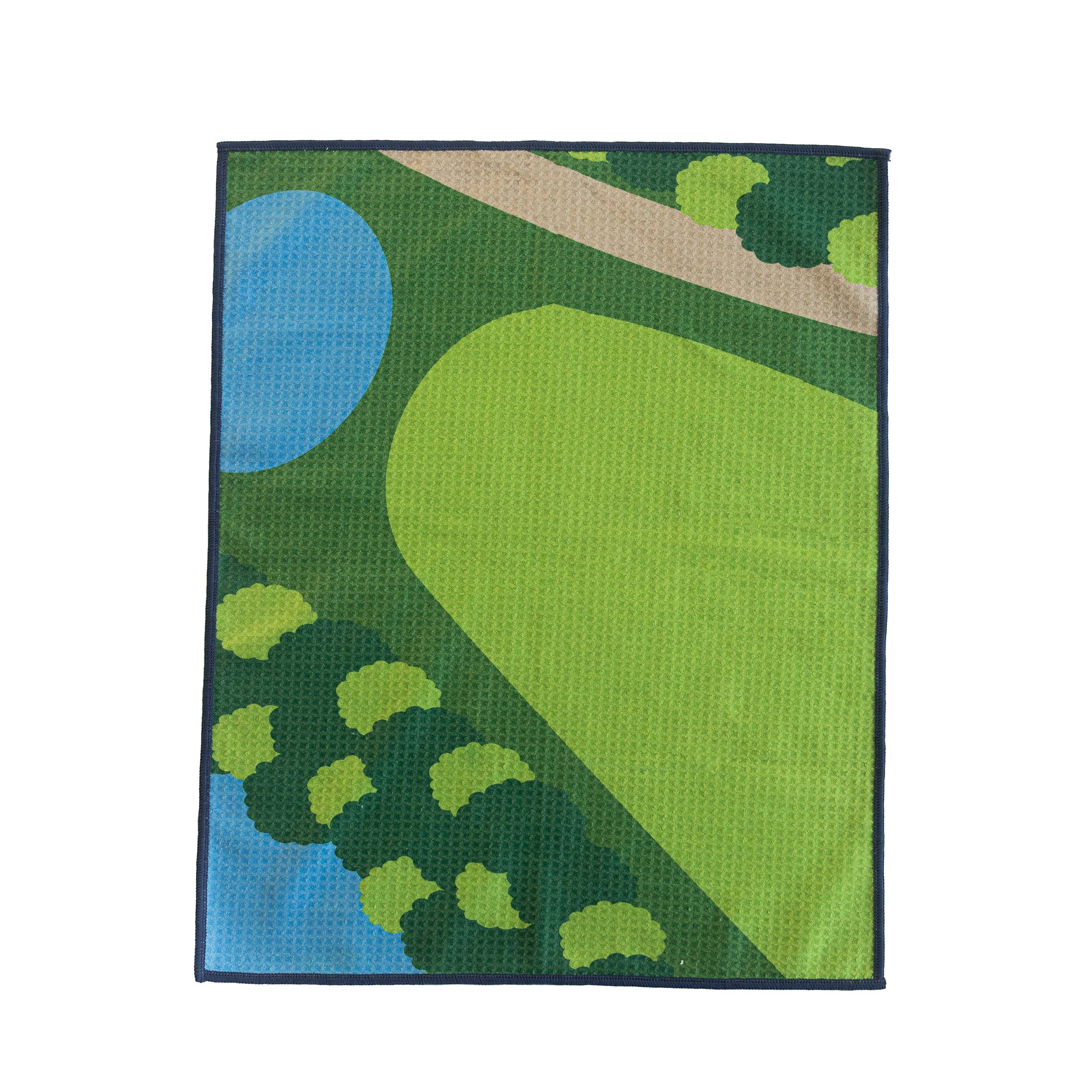 Green Enjoy Towel - Golf for wholesale on Faire1