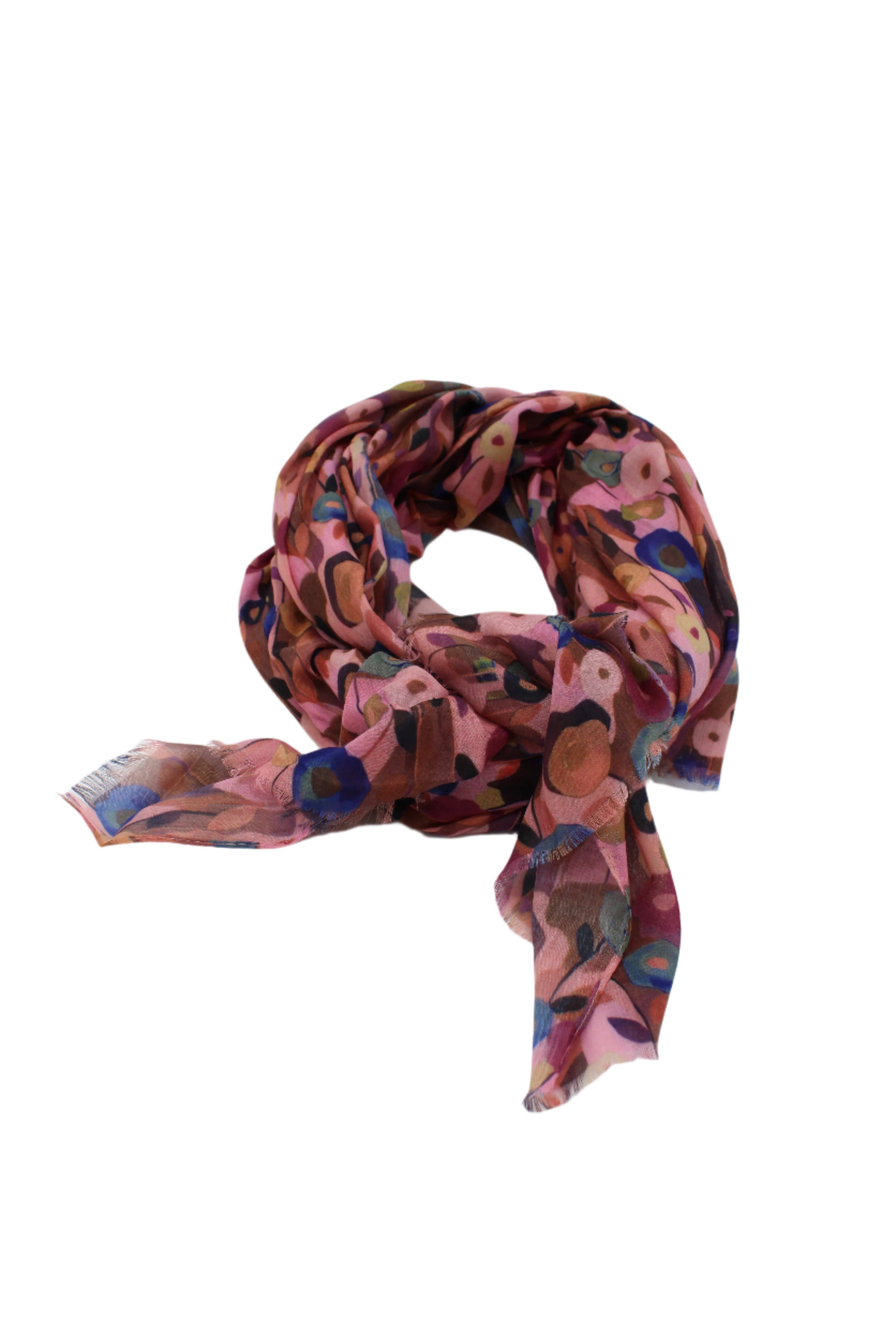 Shebobo - Wholesale Scarf - Women's - Poppy Dreams Floral Print Scarf Wrap 3