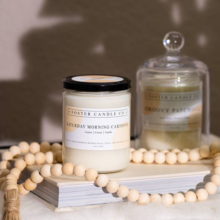 Dibujos animados del sábado por la mañana para venta al por mayor de Foster Candle Company LLC