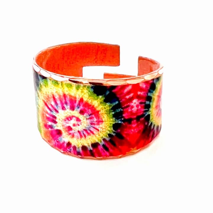 RC TD Tie Dye Ring for wholesale by COPPER ARTS INC.