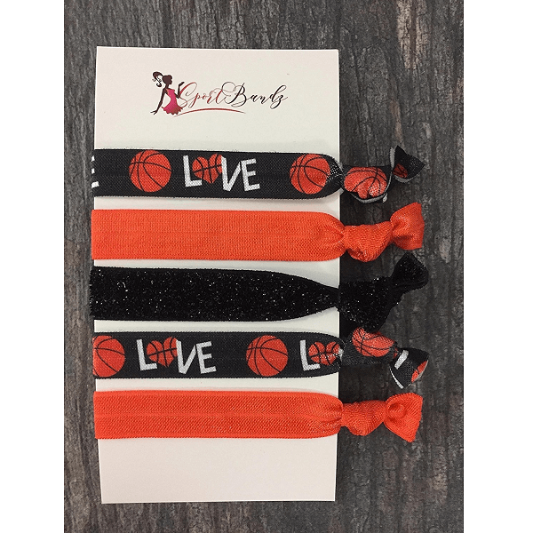 Sportybella - Venta al por mayor Goma para el pelo - Mujer - Lazos para el pelo de baloncesto3