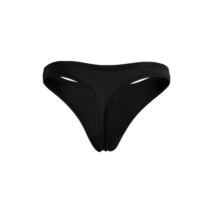 menique - Wholesale Underwear - Women's - Skin-Friendly Merino Wool Thong Underwear for Women