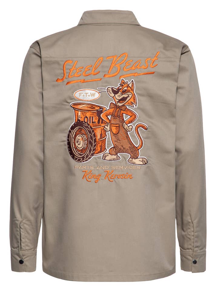 Long-sleeve shirt "Steel Beast" for wholesale by KING KEROSIN