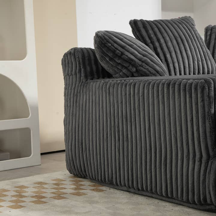 HOMYCASA DESIGN INC - Wholesale Sofa - Convertible lazy Sofa Bed with Adjustable Backrest9