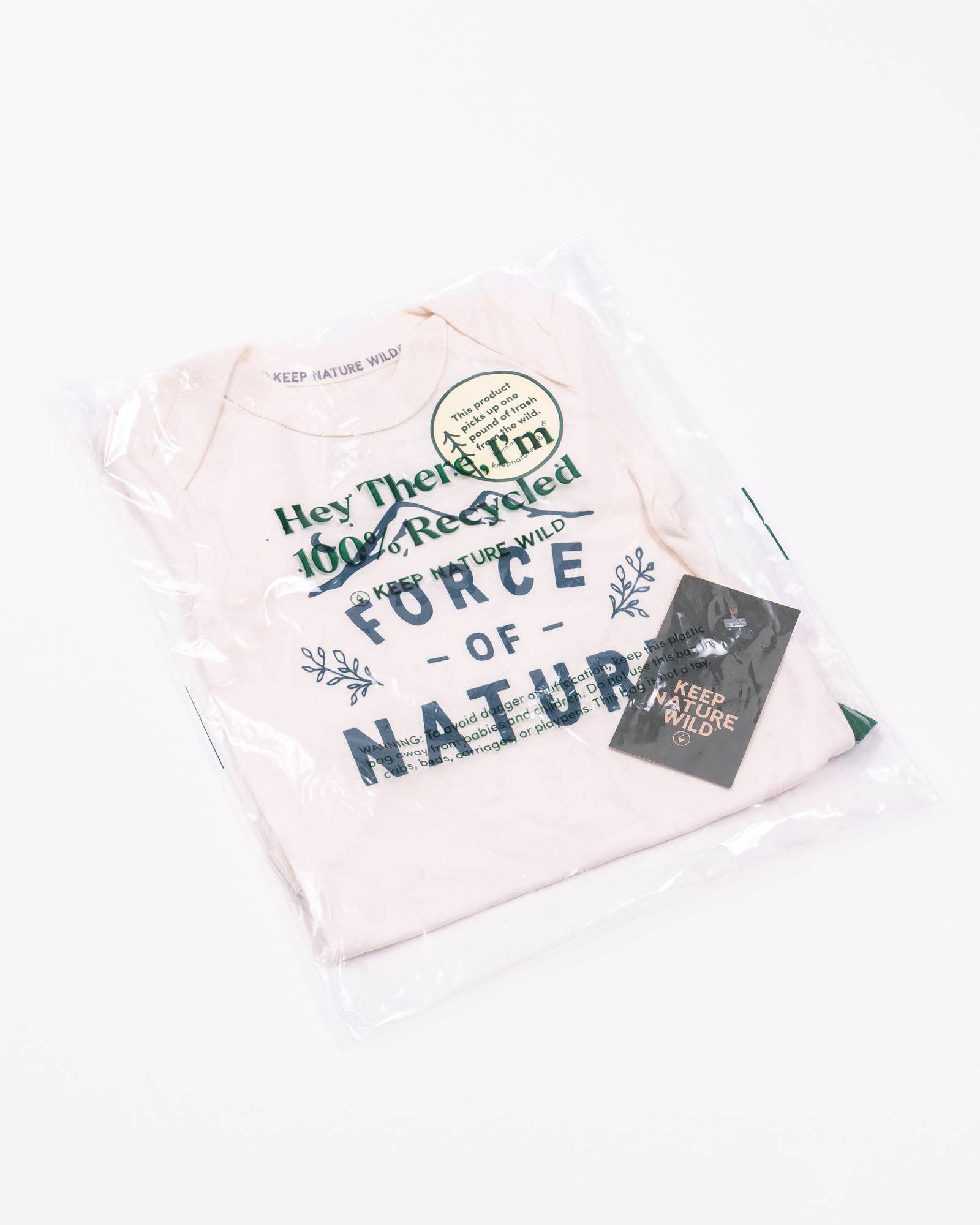 Keep Nature Wild - Wholesale Bodysuit (Non-Footed) - Baby - Force of Nature Baby Bodysuit | Natural7