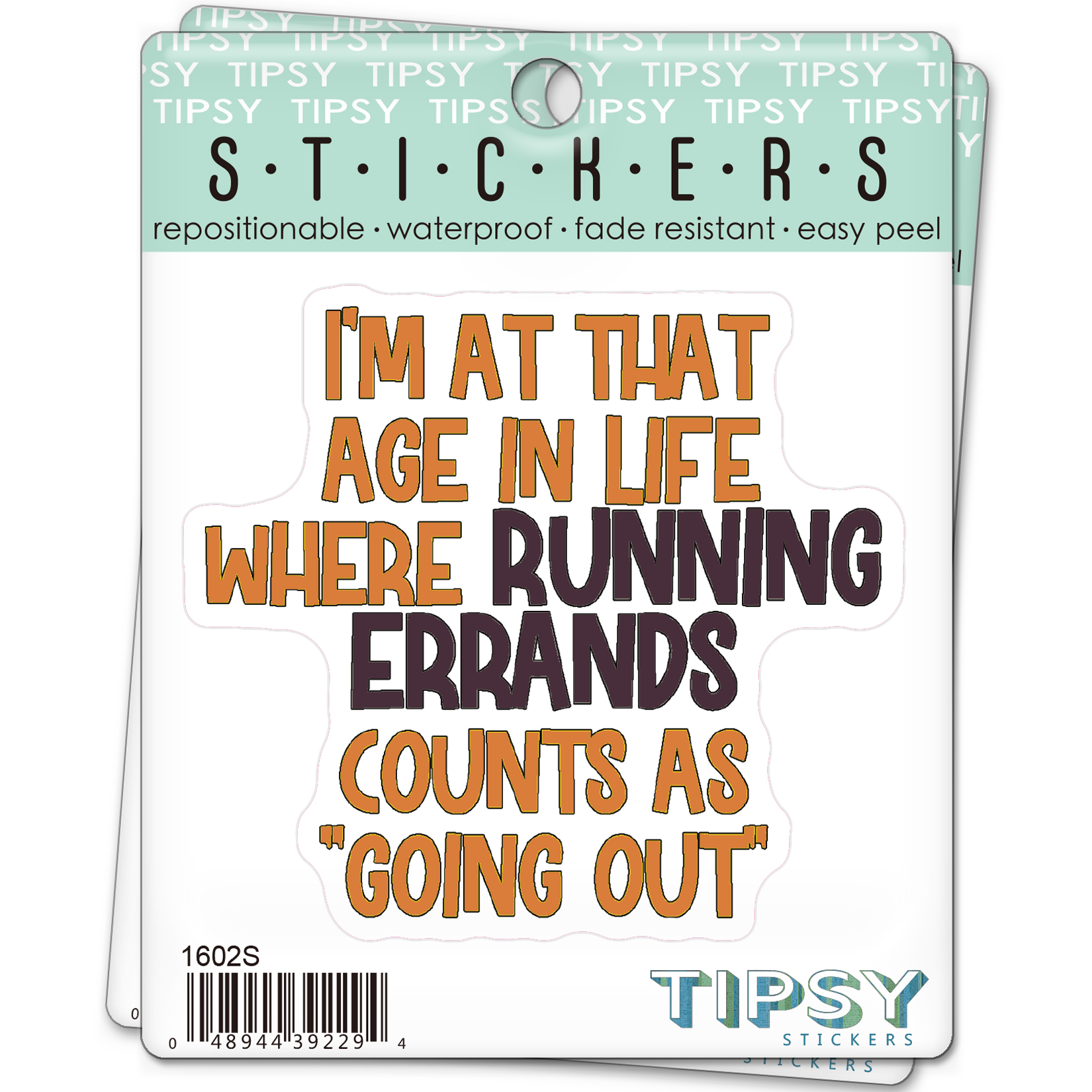 Tipsy Stickers – Großhandel Aufkleber – Sticker | Ich bin in diesem Alter1