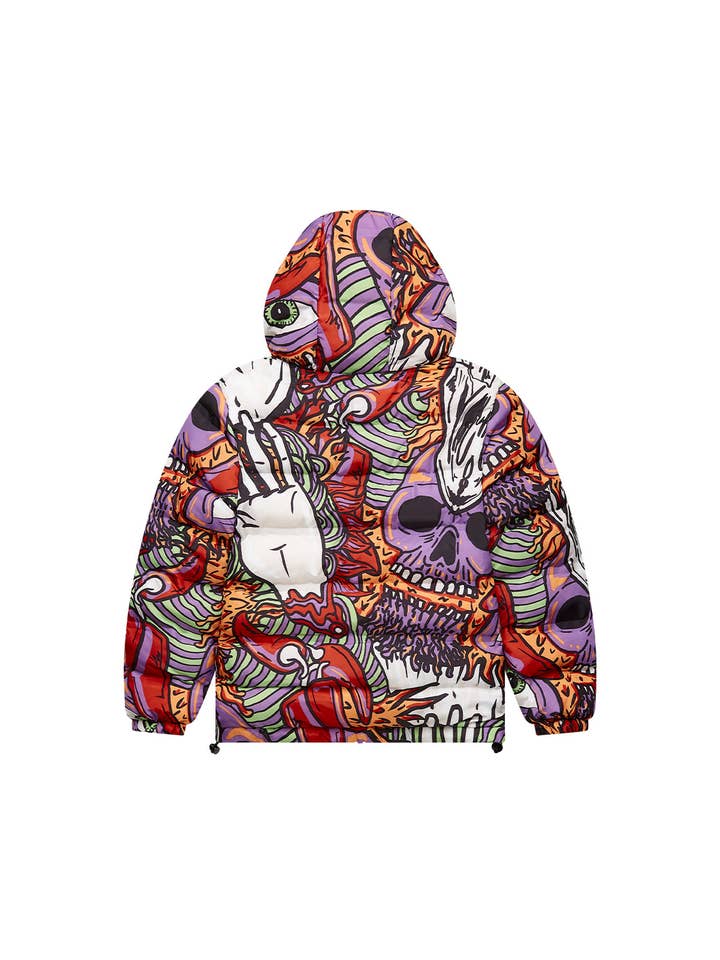 Scorpion Bay - Vendita all'ingrosso Giacca - Bambini - Bambino | Giacca Reversibile Imbottita All-Over