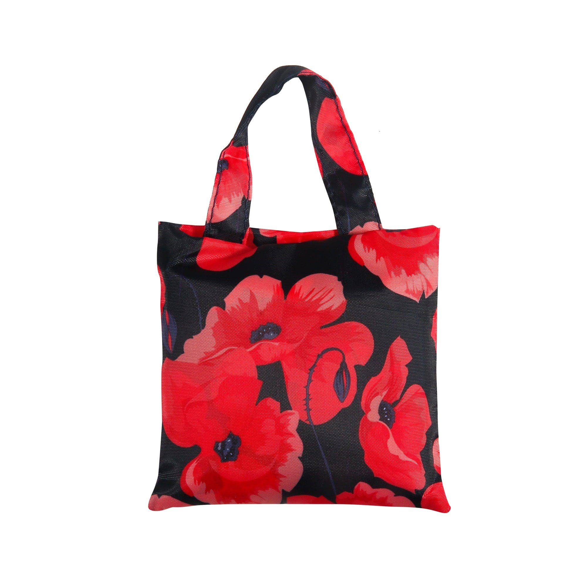 Eco Chic - Wholesale Grocery/Shopping Bag - Eco Chic Lightweight Foldable Reusable Shopping Bag Poppies8