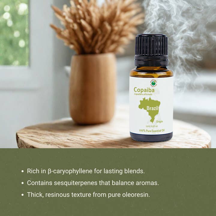Nature Packaged - Wholesale Essential Oil - Copaiba Essential Oil - 100% Pure - Farm-Direct Sourcing5