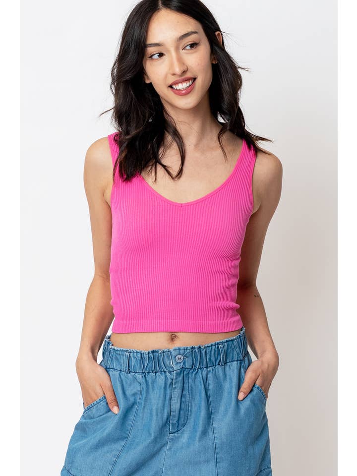 En Crème - Wholesale Tank Top - Women's - Padded Bra Top Tank Top8