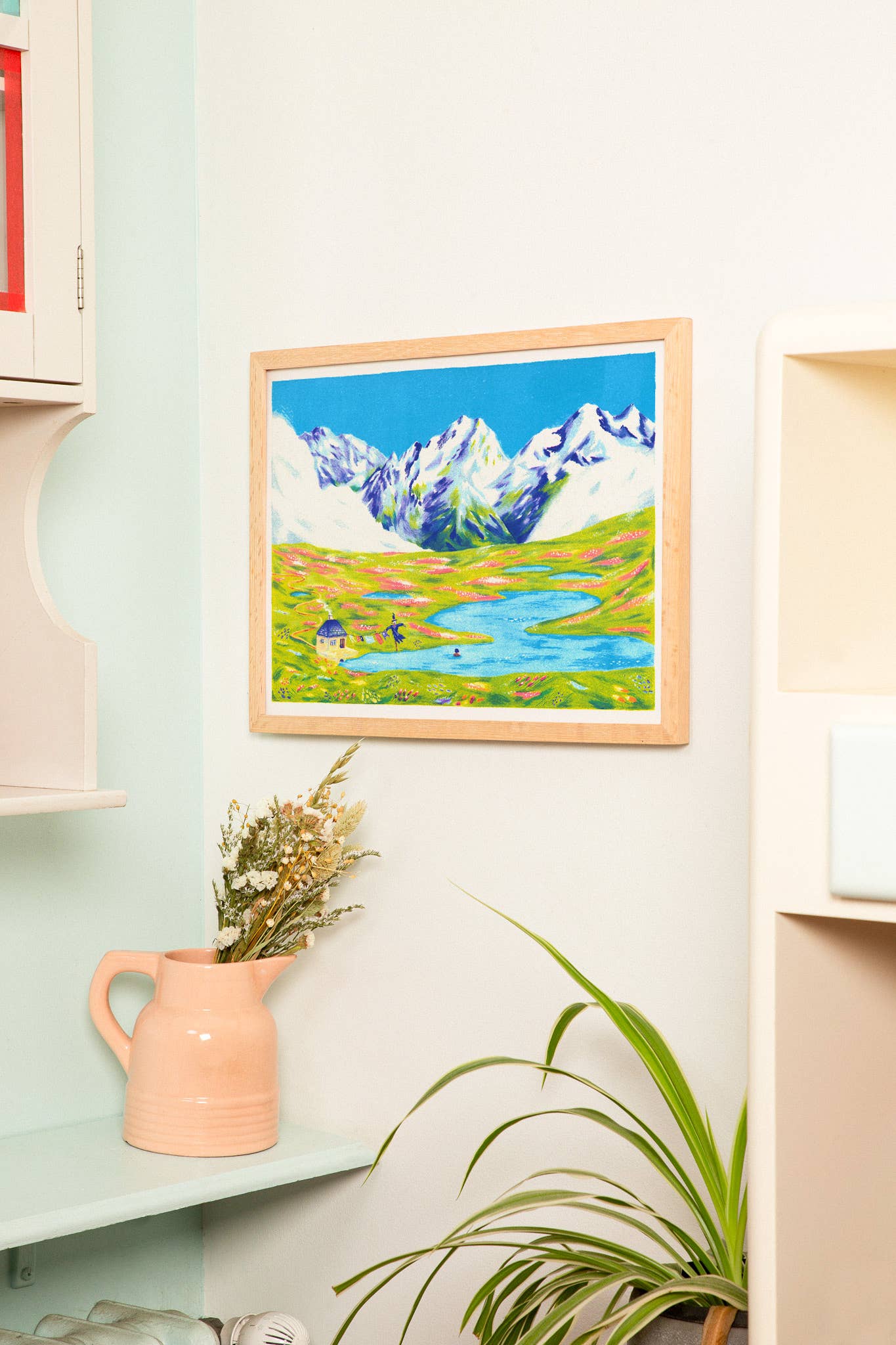 KIBLIND Atelier - Wholesale Art Print - A3 poster - Miyazaki/L.Olivieri - The Traveling Castle 4