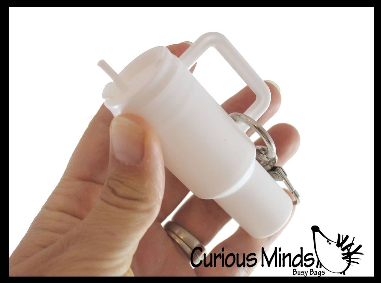 Curious Minds Toys – wholesale Nyckelringar - Dam – Små mini-bägare läppbalsamhållare - plastbehållare3