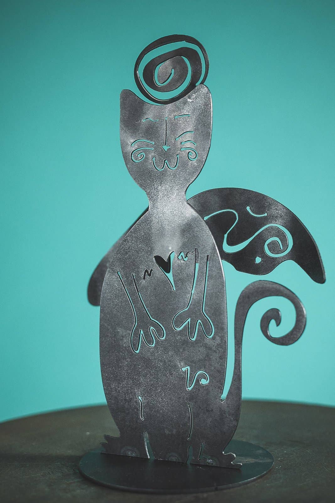 Garden Deva Sculpture Co. - Wholesale Outdoor Ornament/Decor - Angel Kitty4