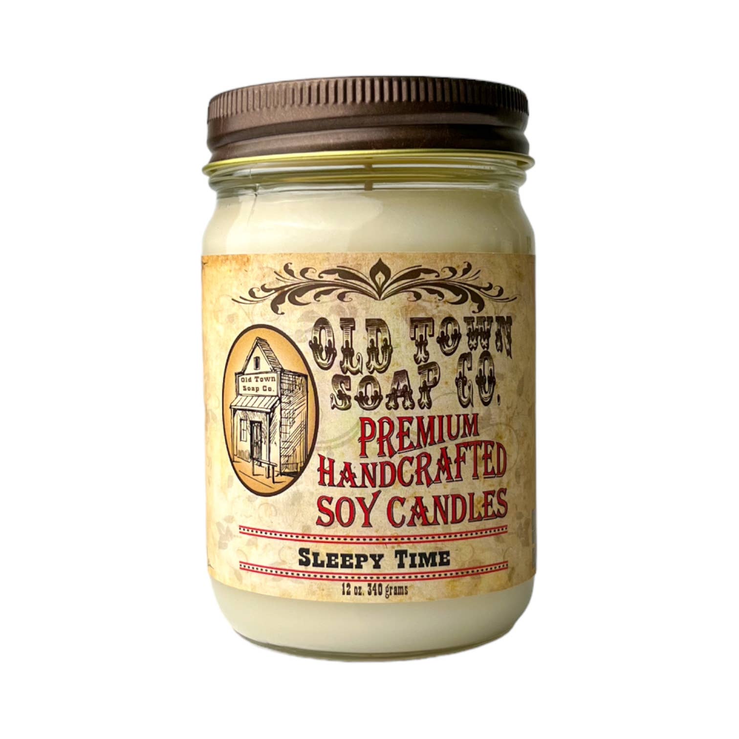 Old Town Soap Co. - Wholesale Jar/Filled Candle - 12oz. Candles - Premium Candles for your Home24