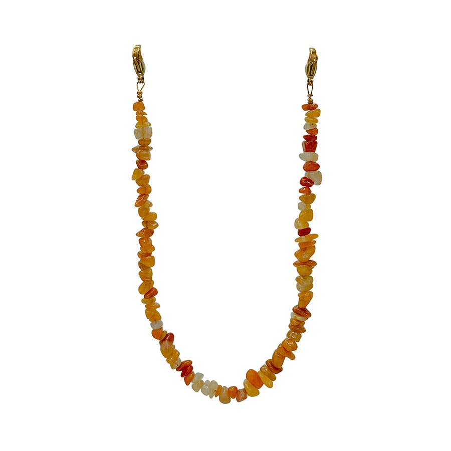 LOUIZ - Wholesale Phonecase Strap - LOUIZ Phone Cord Orange Jade1