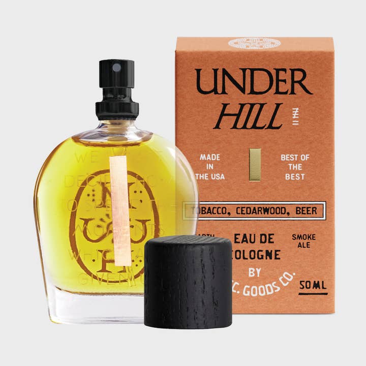 Underhill Eau de Cologne – Tobacco, Cedar & Ale | Long-Lasting, 50ml for wholesale by Misc Goods Co.