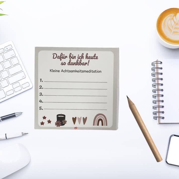 Wunderle GmbH - Wholesale Stationery/Notecard Set - Mindfulness Block Set – your moment to pause3