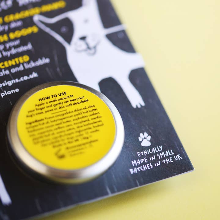 Paper Plane – wholesale Pet balm – Dog – Bork Nose and Paw Balm for Dogs