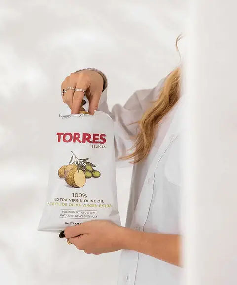 Gourmet Food Solutions, Inc. - Wholesale Chips - Extra Virgin Olive Oil, Torres Potato Chips 50g | SMALL BAG3