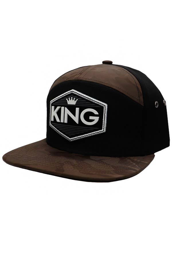 Cap Zone - Vente Casquette à visière plate – homme - Casquette Snapback avec logo KING3