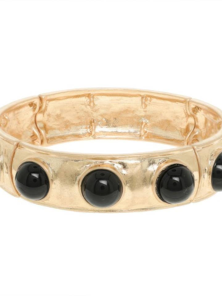 Kantindfattet Cabochon Strækarmbånd for engroshandel hos CC Wholesale Clothing