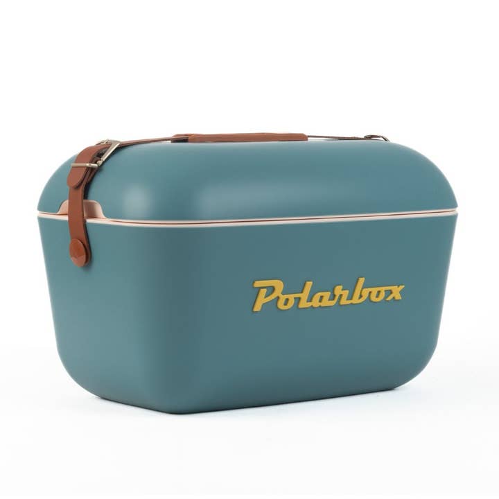 Polarbox 20L Retro Coolbox Blue Marine Classic for wholesale on Faire
