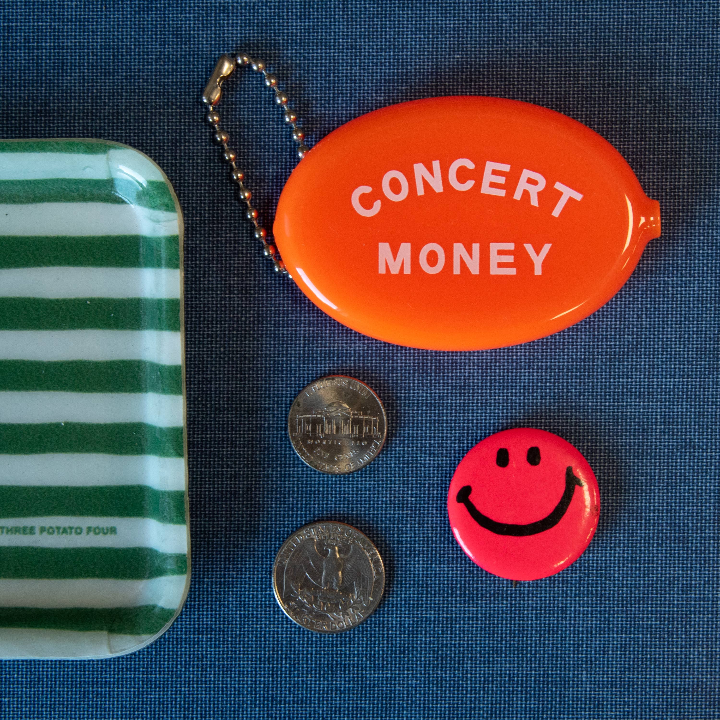 Three Potato Four - Wholesale Coin Purse - Unisex - Coin Pouch - Concert Money (Neon)2