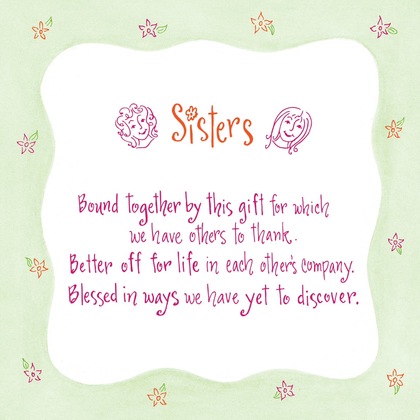 Eat Your Peas Collection by Gently Spoken - Wholesale Romance - Eat Your Peas for my Sister - Gift Book8