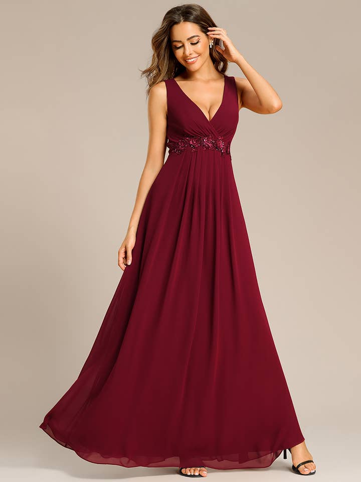Ever-Pretty - Wholesale Gown – Women's - 2 Style Elegant Chiffon Bridesmaid Dress8