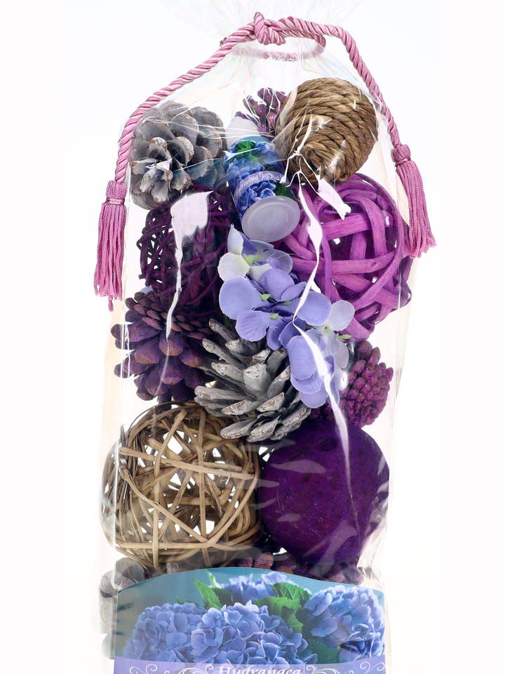 Hydrangea Vase & Bowl Filler/Floral Decorative Potpourri for wholesale by Comforts of Home