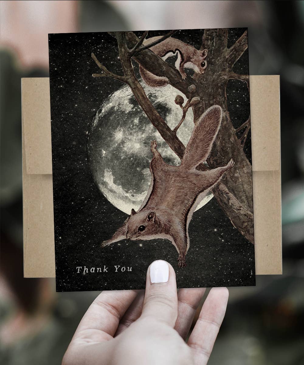 The Galek Sea - Wholesale Thank You Card - Thank You Squirrel Away Card1