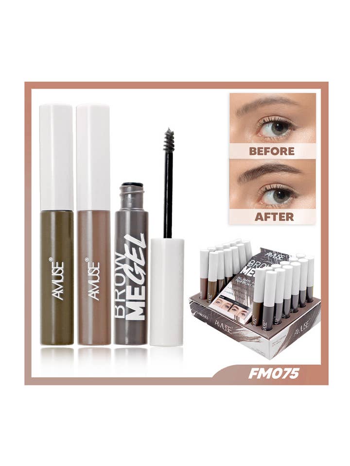 Gel imperméable pour les sourcils Amuse FM075, 24 pièces pour la vente par PINEAPPLE Beauty