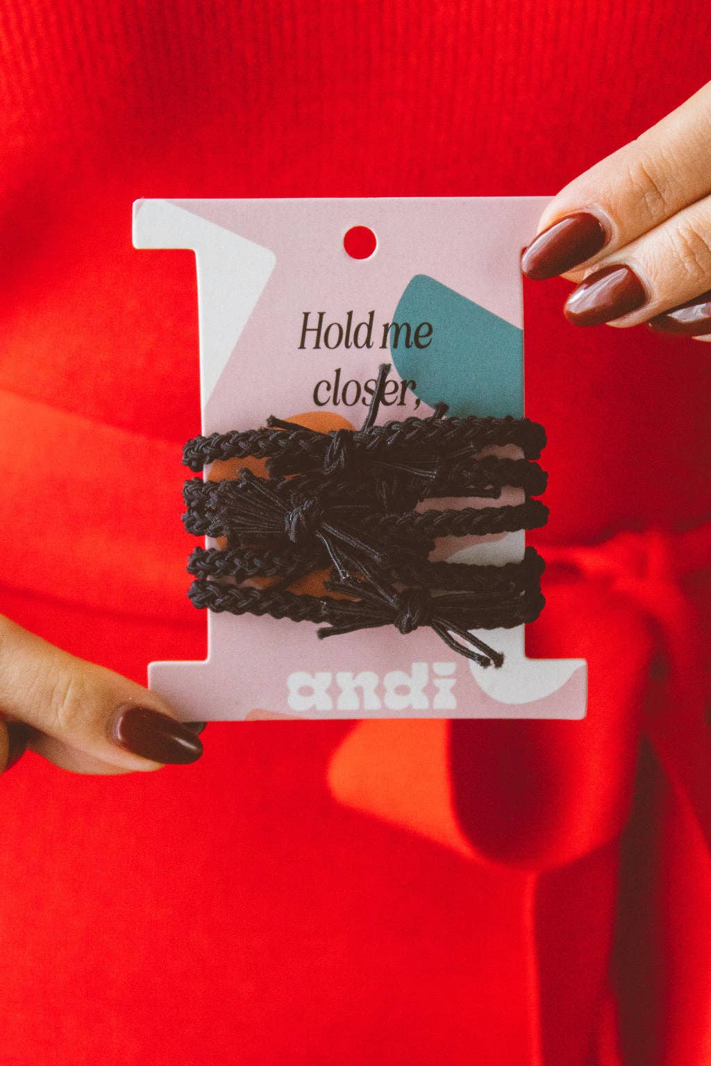 Shop Andi - Wholesale Hair Tie - Rustic Braided Hair Ties 5-pack19