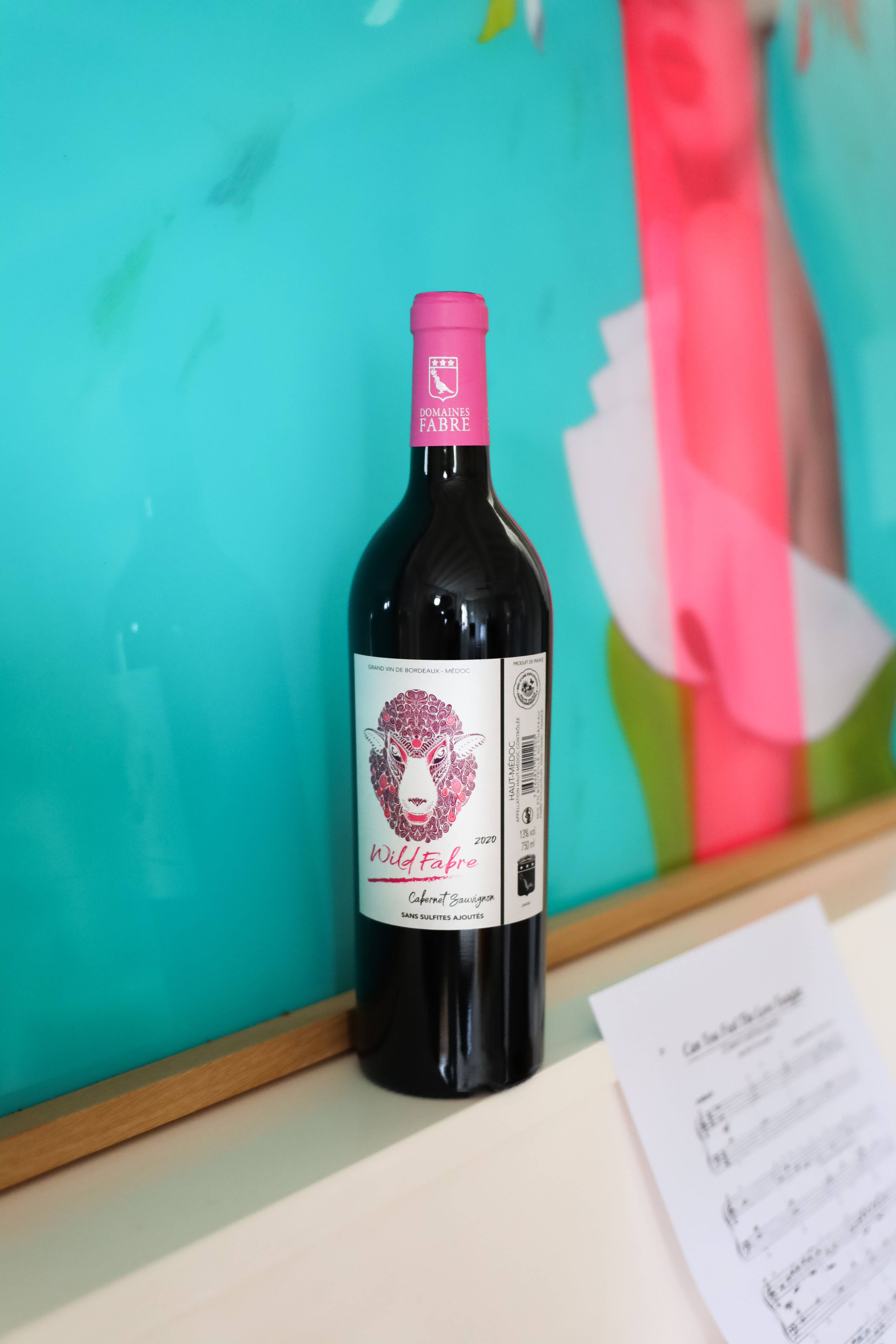 Domaines Fabre – wholesale Naturligt vin – Wild Fabre 100% Cabernet Sauvignon utan sulfiter2