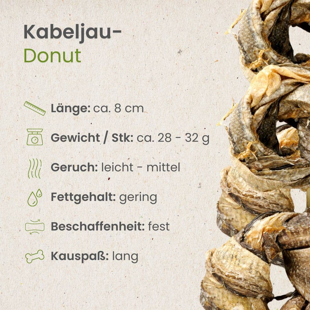 Kauartikel.com GmbH - Wholesale Pet Supplement - Cat/Dog - Cod donut2