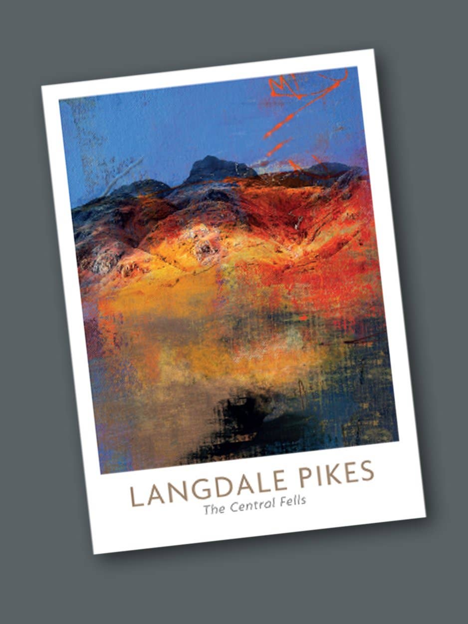 The Northern Line – wholesale Everyday greeting card – Langdale Pike Abstract  -  Blank Greeting Card0