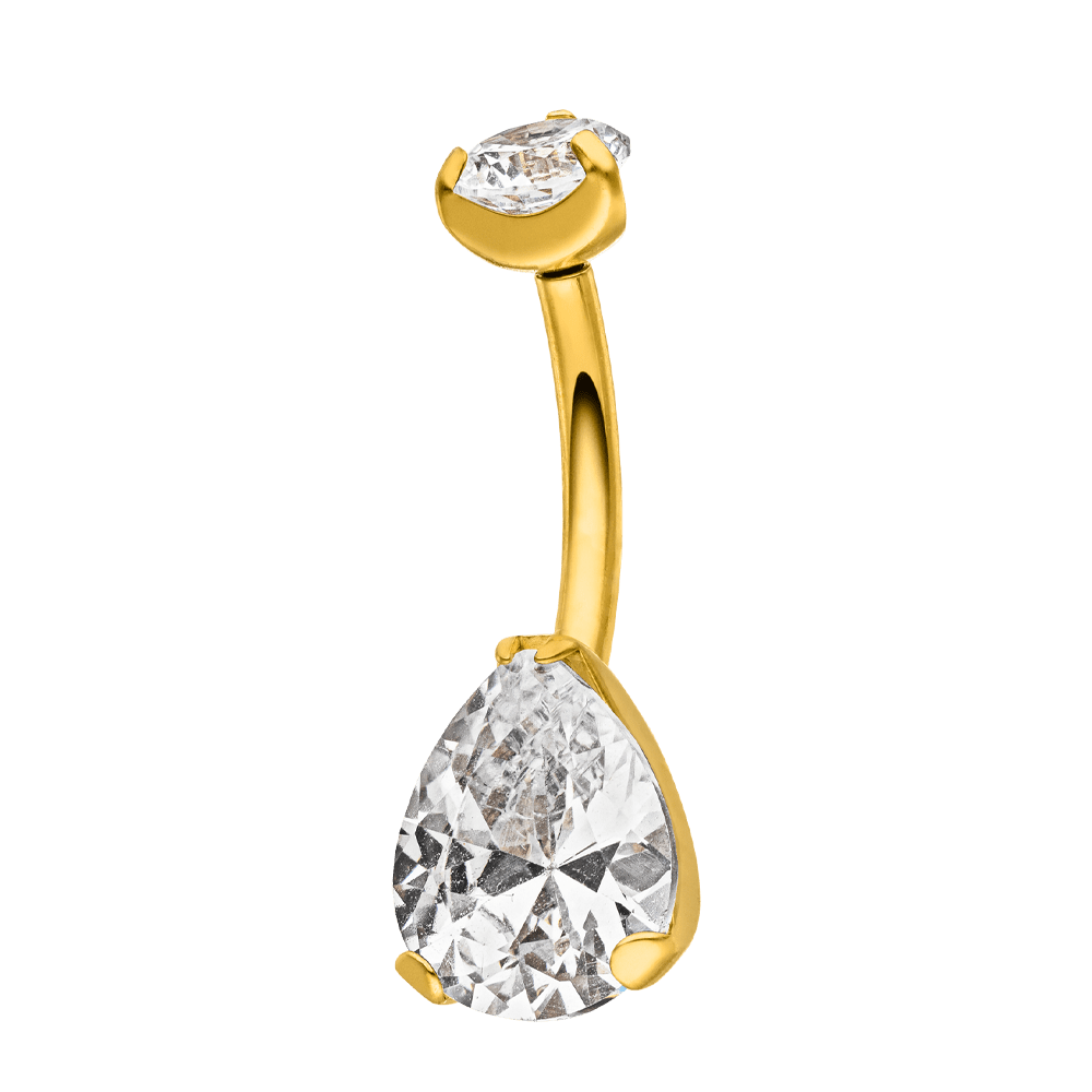 Schmuckgroßhandel - Wholesale Navelring - Desire navel piercing van titanium1