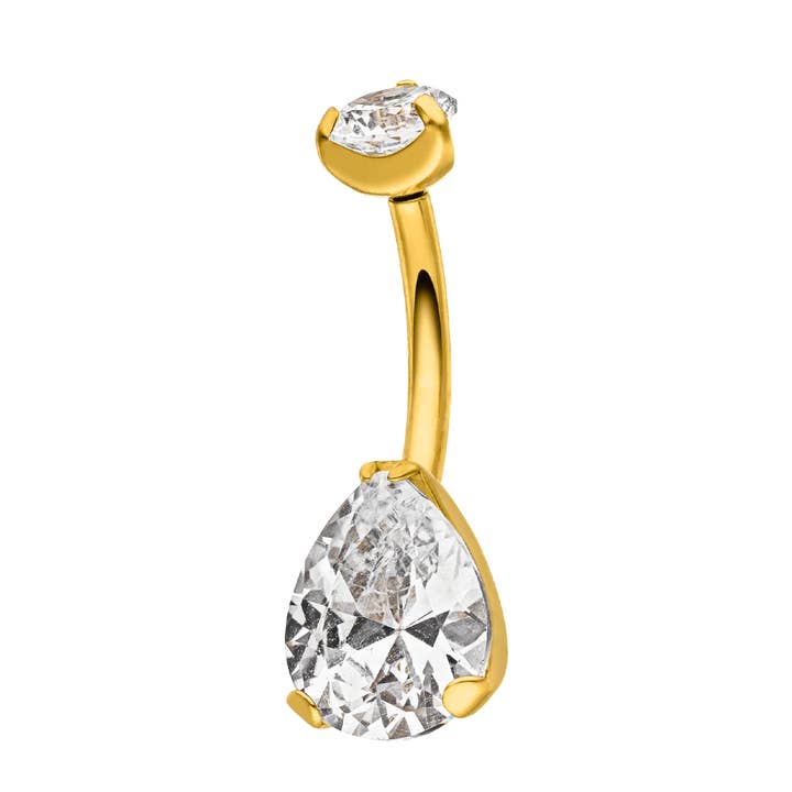 Schmuckgroßhandel - Wholesale Navelring - Desire navel piercing van titanium1